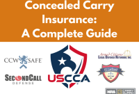 Concealed carry insurance california